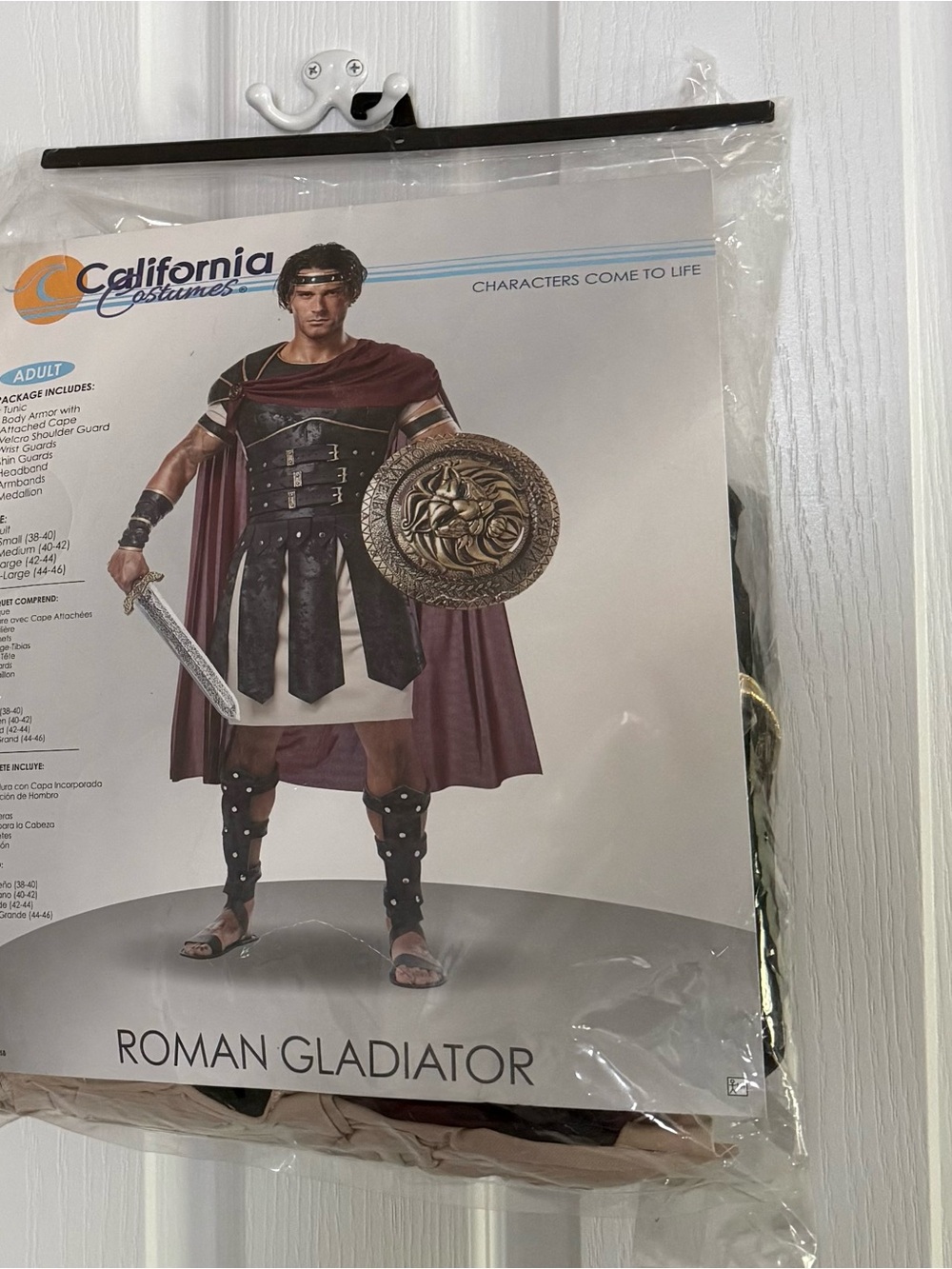 California Costumes Roman Gladiator Costume - SzM.